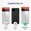 Kwmobile Google Pixel 6 Pro tok, sötétzöld, szilikon, KWM000013OI051C