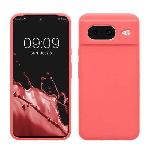 Kwmobile Google Pixel 8 tok, rózsaszín, szilikon, KWM000020JF031C