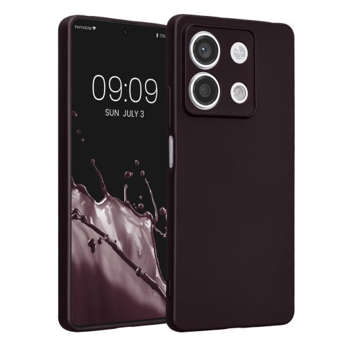 Kwmobile tok Xiaomi Redmi Note 13-hoz, sötétlila, szilikon, KWM000020LL008C