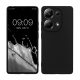 Kwmobile Poco M6 Pro tok, fekete, szilikon, KWM000020OV001C