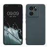 Kwmobile tok Xiaomi 13T/13T Pro készülékhez, sötétzöld, szilikon, KWM000020IU009C