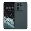 Kwmobile tok Xiaomi 13T/13T Pro készülékhez, sötétzöld, szilikon, KWM000020IU009C