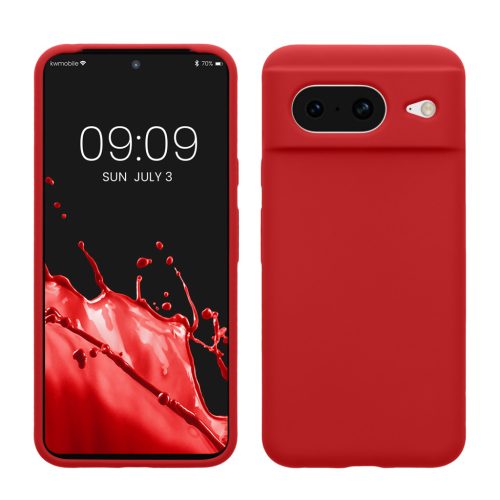 Kwmobile Google Pixel 8 tok, piros, szilikon, KWM000020JF032C
