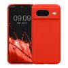 Kwmobile Google Pixel 8 tok, narancssárga, szilikon, KWM000020JF033C