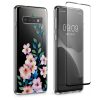 Kwmobile tok és védőfólia szett Samsung Galaxy S10 készülékhez, többszínű, szilikon/edzett üveg, KWM000021SH001C