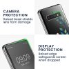 Kwmobile tok és védőfólia szett Samsung Galaxy S10 készülékhez, többszínű, szilikon/edzett üveg, KWM000021SH001C