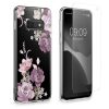 Kwmobile tok és védőfólia szett Samsung Galaxy S10e-hez, többszínű, szilikon/edzett üveg, KWM000021SI001C