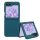 Kwmobile tok Samsung Galaxy Z Flip6-hoz, kék, szilikon, KWM000021SK007C