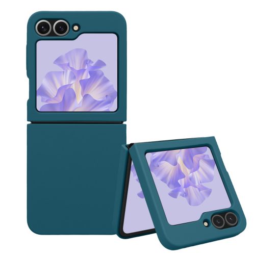 Kwmobile tok Samsung Galaxy Z Flip6-hoz, kék, szilikon, KWM000021SK007C