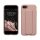 Kwmobile tok Apple iPhone SE (2022)/iPhone SE (2020)/iPhone 8 készülékhez, világos rózsaszín, szilikon, KWM000015WB008C