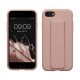 Kwmobile tok Apple iPhone SE (2022)/iPhone SE (2020)/iPhone 8 készülékhez, világos rózsaszín, szilikon, KWM000015WB008C