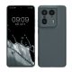 Kwmobile tok Motorola Edge 50 Ultra készülékhez, sötétzöld, szilikon, KWM000022SW003C
