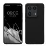 Kwmobile tok Motorola Edge 50 Ultra készülékhez, fekete, szilikon, KWM000022SX001C