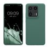 Kwmobile tok Motorola Edge 50 Ultra készülékhez, zöld, szilikon, KWM000022SX004C