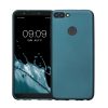 Kwmobile tok Huawei Enjoy 7s/P Smart (2017) készülékhez, kék, szilikon, KWM000008SM005C