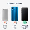 Kwmobile tok Huawei Enjoy 7s/P Smart (2017) készülékhez, kék, szilikon, KWM000008SM006C