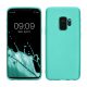 Kwmobile tok Samsung Galaxy S9-hez, zöld, szilikon, KWM000008TO012C