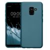 Kwmobile tok Samsung Galaxy A8 (2018) készülékhez, kék, szilikon, KWM0000093L013C