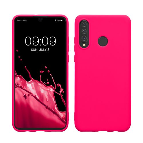 Kwmobile Huawei P30 Lite tok, rózsaszín, szilikon, KWM000009NH066C