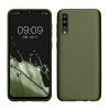Kwmobile tok Samsung Galaxy A50-hez, zöld, szilikon, KWM000009TA018C