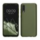 Kwmobile tok Samsung Galaxy A50-hez, zöld, szilikon, KWM000009TA018C