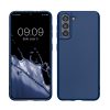 Kwmobile tok Samsung Galaxy S21 készülékhez, sötétkék, szilikon, KWM000012BU019C