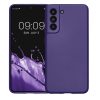 Kwmobile tok Samsung Galaxy S21 FE-hez, kék, szilikon, KWM000013FE017C