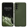 Kwmobile tok Samsung Galaxy S21 FE-hez, zöld, szilikon, KWM000013FE018C