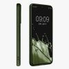 Kwmobile tok Samsung Galaxy S21 FE-hez, zöld, szilikon, KWM000013FE018C
