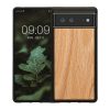 Kwmobile Google Pixel 6 tok, barna, fa/szilikon, KWM000013NC002C