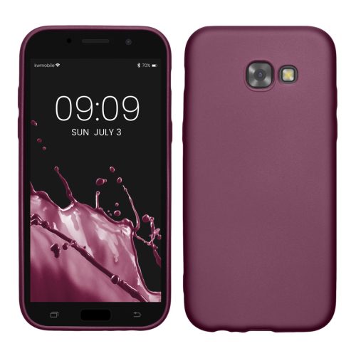 Kwmobile tok Samsung Galaxy A5 (2017) készülékhez, kék, szilikon, KWM0000156F011C