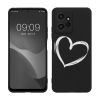 Kwmobile tok Xiaomi Redmi Note 12-höz, fekete/fehér, szilikon, KWM000018UH002C