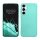 Kwmobile tok Samsung Galaxy A55 5G-hez, zöld, szilikon, KWM000021MI013C
