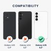 Kwmobile tok Samsung Galaxy A35-höz, zöld, szilikon, KWM000021PC008C