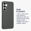 Kwmobile tok Samsung Galaxy A35-höz, szürke, szilikon, KWM000021PC009C