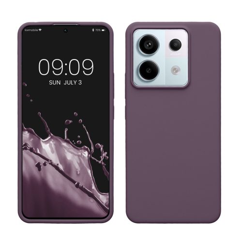 Kwmobile tok Xiaomi Redmi Note 13 Pro 5G-hez, lila, szilikon, KWM000020LF013C