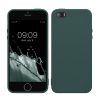 Kwmobile tok Apple iPhone 5/iPhone 5s/iPhone SE készülékhez, zöld, szilikon, KWM000007UT016C