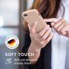 Kwmobile tok Apple iPhone 5/iPhone 5s/iPhone SE készülékhez, krémszínű, szilikon, KWM000007UT020C