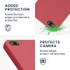 Kwmobile tok Apple iPhone 5/iPhone 5s/iPhone SE készülékhez, sötétrózsaszín, szilikon, KWM000007UT021C