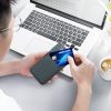 Kwmobile tok Apple iPhone SE (2022)/iPhone SE (2020)/iPhone 8 készülékhez, sötétzöld, szilikon, KWM0000134I019C