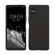 Kwmobile tok Sony Xperia 10 VI-hoz, fekete, szilikon, KWM000021TP001C