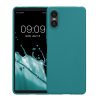 Kwmobile tok Sony Xperia 10 VI-hoz, kék, szilikon, KWM000021TP003C