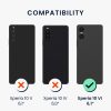 Kwmobile tok Sony Xperia 10 VI-hoz, kék, szilikon, KWM000021TP003C