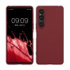 Kwmobile tok Sony Xperia 1 VI-hoz, lila, szilikon, KWM000021TR005C