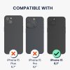 Kwmobile tok és védőfólia szett Apple iPhone 15-höz, többszínű, szilikon/edzett üveg, KWM000022TE002C