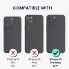 Kwmobile tok és védőfólia szett Apple iPhone 15 Pro Max készülékhez, többszínű, szilikon/edzett üveg, KWM000022TG001C