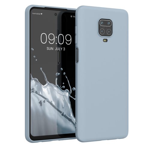 Kwmobile tok Xiaomi Redmi Note 9S/Redmi Note 9 Pro/Redmi Note 9 Pro Max készülékhez, világoskék, szilikon, KWM000011AH054C