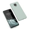 Kwmobile tok Xiaomi Redmi Note 9S/Redmi Note 9 Pro/Redmi Note 9 Pro Max készülékhez, világoszöld, szilikon, KWM000011AH056C