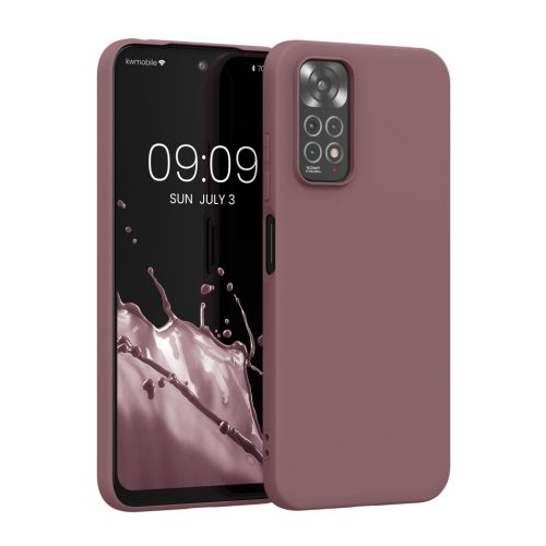 Kwmobile tok Xiaomi Redmi Note 11/Note 11s-hez, cseresznyevirág, szilikon, KWM0000150V059C