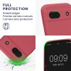 Kwmobile Google Pixel 8a tok, sötétrózsaszín, szilikon, KWM000020KU016C